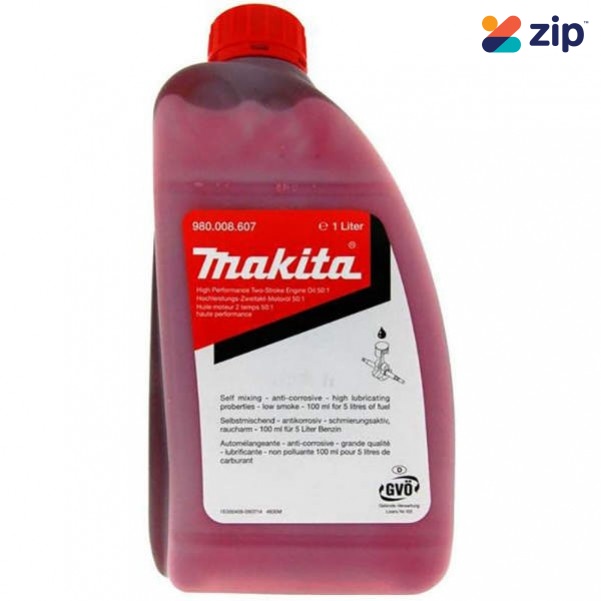 Makita HP-607 - 1L 2-Stroke High Performance Semi Synthetic Engine Oil